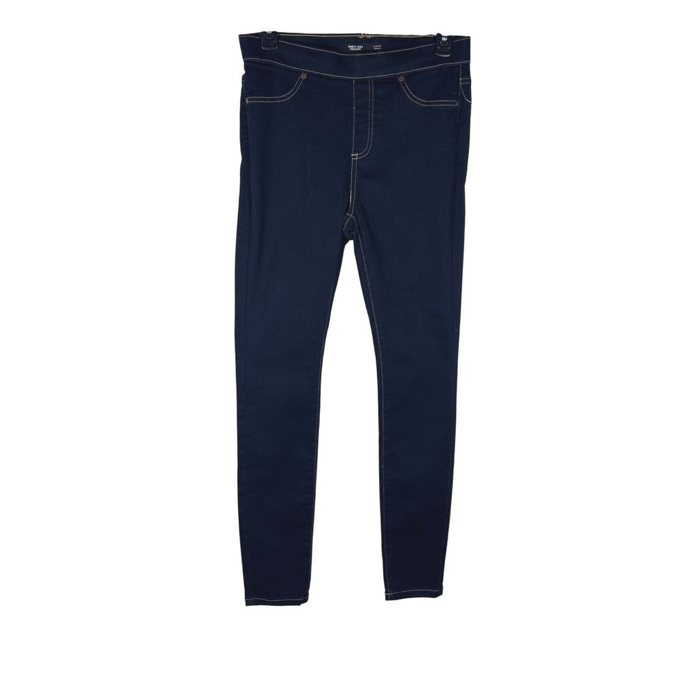Simply Vera Vera Wang Women Small Dark Wash Indigo Pull On Legging Jeggings NWOT